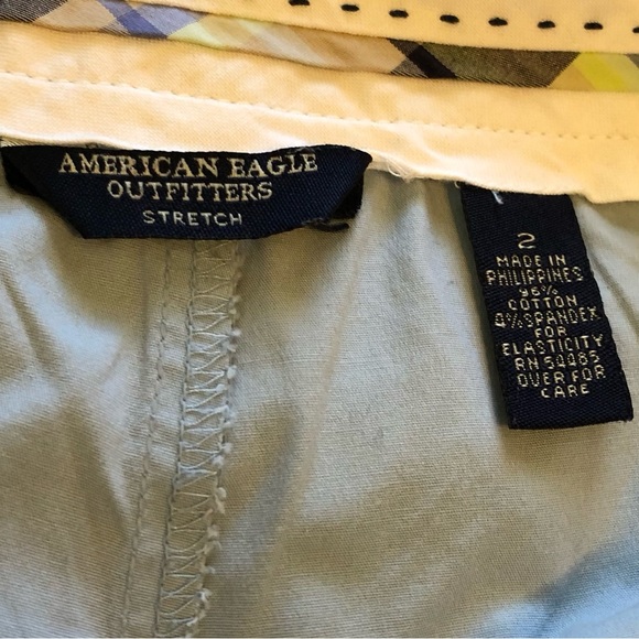 American Eagle Outfitters Stretch Capri Pants Size 2 - Picture 3 of 5